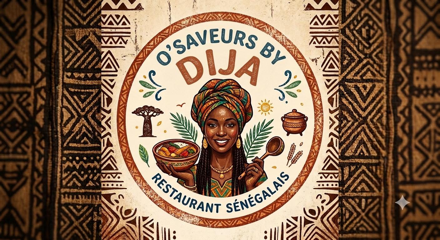 Logo O'Saveurs by Dija